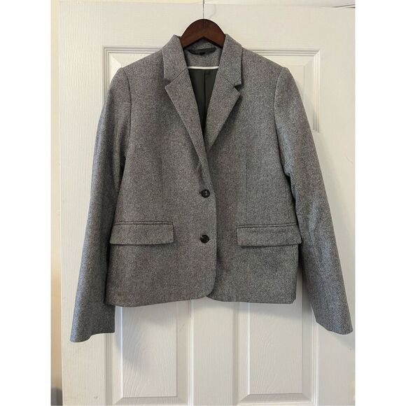 COS Jackets & Blazers - COS WOOL BLEND CROPPED BLAZER
